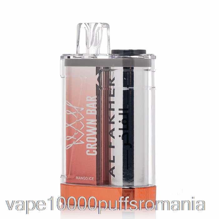Vape Romania Al Fakher Crown Bar Crystal 9000 Gheata De Mango De Unica Folosinta
